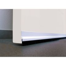 Burcasa – Burlete bajo de puerta 125 cm – Aluminio – Color blanco
