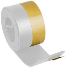 Burlete Pvc Autoadhesivo 38mmx100cm Blanco Geko