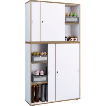 Büroschrank Schiebetüren Salia 5fach 100