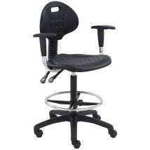 Vivol - Bürostuhl Deva Counter - Mit Armlehnen & Rollen - Ergonomisch