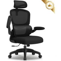 Gaming-Stuhl, ergonomischer Gaming-Sessel mit 90° bis 176° Neigung, höhenverstellbar und mit verstellbaren Kissen - Grau