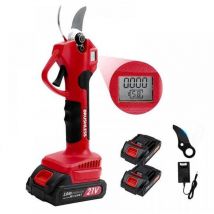 Bürstenlose Elektrische Astschere 300w – 3 Modi + 2 Akkus – Kabellose Gartenschere Zum Schneiden Von Ästen Für Gartenarbeit, Heimwerken Und 