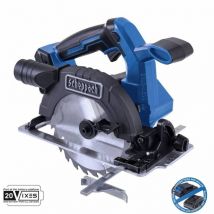 Burstenlose Kreissage 20V 165mm ohne Akku ixes Scheppach bc-hcs165-x