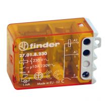 Finder - Relé del interruptor de impulsos 230v 27018230