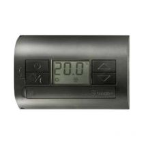 Finder - Termostato de pared Negro 1 Contacto dc 1T3190032000