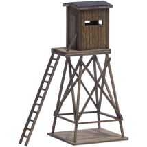 1496 H0 casetta di vedetta in legno per la caccia - Busch