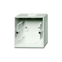Busch-jaeger - 1701-884 boîtier apparent, simple programmes d'interrupteurs encastrés future linear blanc studio mat