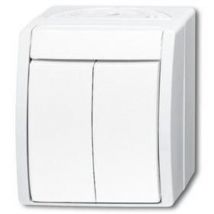 Jaeger 2601/5 W-54 Wippschalter Serienschaltung - Busch