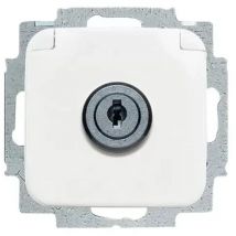 Busch-jaeger 20 Euksl-214-101 Schuko Steckdosen-einsatz Mit Klappdeckel Und Schloss