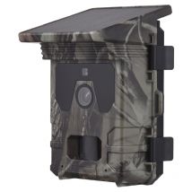 LIFCAUSAL Caméra de Chasse Solaire 50MP 4K avec Vision Nocturne - Déclenchement Instantané 0.3s pour Surveillance Extérieure