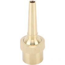 Buse de fontaine directe en laiton, connexion à vis femelle, Joint sphérique, buse de fontaine directe réglable pour étang et jardin G1,5 pouces