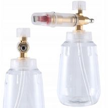 Buse de lavage moussant 1L, buse en laiton transparent 1,2mm R-01