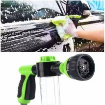 Ersandy - Buse de pulvérisation de pistolet de lavage Pistolet à eau en mousse voiture pour canon à mousse tuyau pulvérisateur distributeur Blaster