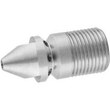 Ej.life - Buse d'égout en acier inoxydable SS304 Buse de nettoyage Blaster d'échappement Buse d'égout avec 8 trous en arrière pour nettoyeur haute