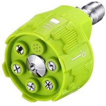 Buse haute pression 6-en-1 3000psi 1/4'vert