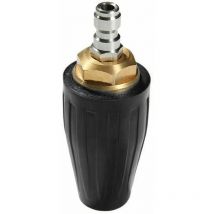 Kinarito - Buse rotative pour pistolet a eau haute pression, noyau en ceramique, buse lotus de nettoyage haute pression en cuivre pur, noir 4000PSI
