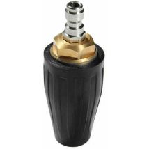 Kinarito - Buse Rotative Pour Pistolet A Eau Haute Pression, Noyau En Ceramique, Buse Lotus De Nettoyage Haute Pression En Cuivre Pur, Noir 4000psi