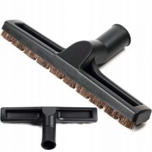 Buse/brosse à poils naturels pour panneaux de parquet, 35 mm, noire