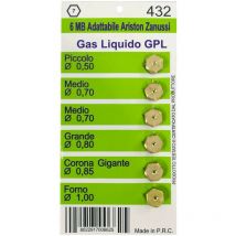 Buses gaz lpg cuisines ariston zanussi 6mb 5pcs