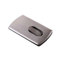 Porte-cartes de visite pour bureau, en métal et acier inoxydable