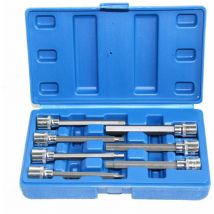 Bussole con inserto esagonale 7pz - Tipo lungo 110mm - 3-10mm Stahlkaiser