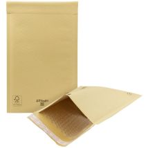 Buste Postali Imbottite Ecologiche 20pz 216x368mm (interno) chiusura adesiva. Buste spedizione con protezione oggetti documenti m@il - STI