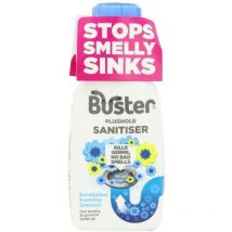Buster Plughole Sanitiser Eucalyptus Foaming Granules 300g