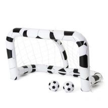 But gonflable avec 2 ballons de foot jardin et piscine pour enfants 52058 Bestway