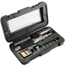Butan-Lötkolben – 10-in-1-Gas-Lötkolben-Set, selbstzündend, professionell, vielseitig einsetzbar, für die Reparatur von Schmuck, die Herstellung von