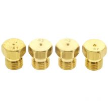 Butan-Propan-Injektoren für Kochfelder – kompatibel mit 31cv, 31e1, 40g1, Cectg2e, E217, Etg41i, Fb5640, Lb5640, M30, M40, Mk31m, P6nel4xadk-f, Pg68vb