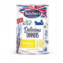 Butcher's Nourriture pour Chat Delicious Dinners Poulet 400 g (5011792007561)