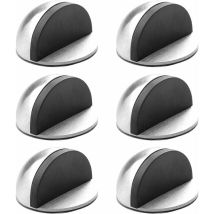 Erhope - Butée De Porte, Arrêts De Portes, 6 Pièces Butee De Porte Adhesive, Bloc Porte Adhesif Butoir De Porte Au Sol Stop-porte Adhésif Pour 