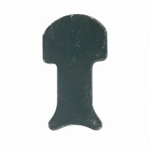 Butée de volet droite à sceller noir Afbat