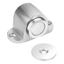 Butée à ressort + aimant pour porte lourde