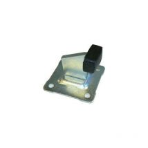 Butée de Portail galvanisé sur platine 4M