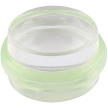 Butée de porte adhésive droite verte Hanstik