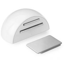 Butee de retention magnetique adhesive blanche (blister) Inofix