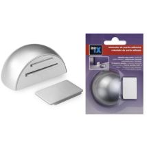 Butoir et butée de porte – Adhésif magnétique blanc – 3,5 x 2,5 cm – Résistant et durable – Inofix