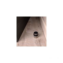 Ouvre&Déco - Butée de porte sol CYLINDRIQUE, Aluminium doré F2