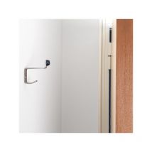 Ouvre&Déco - Butée de porte murale CROCHET, Inox mat