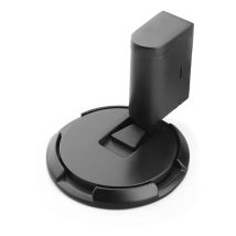Linghhang - Butée de porte magnétique, butée de porte en nickel satiné brossé améliorée noire 2025, butée de porte magnétique invisible avec adhésif,