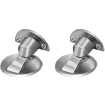 Keyoung - Butée de porte magnétique, butée de porte magnétique invisible en acier inoxydable, butée de porte magnétique très résistante avec butée de