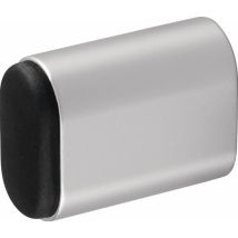 Hermeta - Butée De Porte Murale 4700/4702/4704 Aluminium Anodisé Argent L.50mm