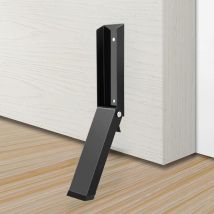 Butee de Porte,Butee de Porte Interieur,Arrêt de Porte Actionné Par le Pied,Robuste Butée de Porte(Noir)