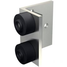 Butée en caoutchouc sur platine en acier zingué pour slid'up 2000 - 300 kg