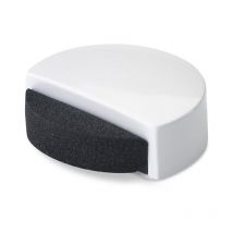 M88370 - butoir de porte adhésif silencieux 2057 blanc - Inofix