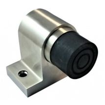 Blindomax – 215 – Butoir de porte en inox 304 – Dimensions 90 x 73 x 83 mm – Finition poli satiné – Compatible jusqu'à 120 kg