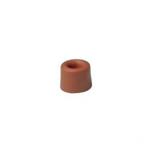 Interges - Butoir caoutchouc ø 30 ht 18 en sachet de 10 pièces coloris marron