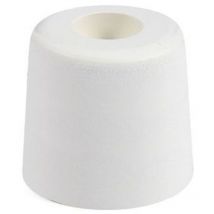 Butoir rond caoutchouc blanc creux - diamètre 30 x 20 mm Civic industrie