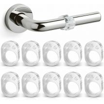 Leisei - Butoir de poignée de porte butée de porte butée de poignée de porte transparente butée de poignée de porte butée de poignée de porte